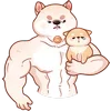 💪 Эмодзи «🐶 Шиба» для Telegram