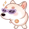 😎 Эмодзи «🐶 Шиба» для Telegram