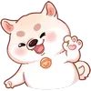 👌 Эмодзи «🐶 Шиба» для Telegram