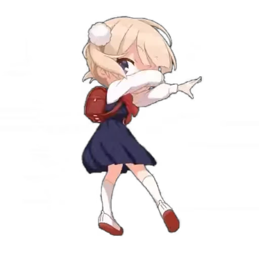 👊 Стикер «Shigure 9さい» для Telegram
