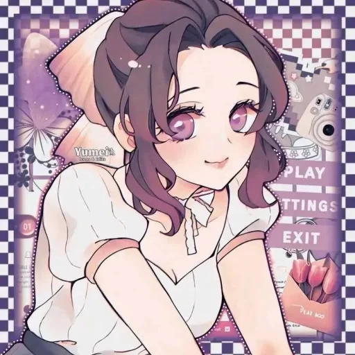 🤩 Стикер «Шинобу Кочо» для Telegram