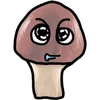 😠 Эмодзи «Mr Shiitake Mushrooms» для Telegram