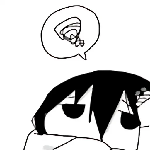 🍢 Стикер «Shimeji Simulation» для Telegram
