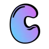 🤩 Эмодзи «Градиент, русские и английские» для Telegram