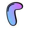 🤩 Эмодзи «Градиент, русские и английские» для Telegram