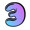 🤩 Эмодзи «Градиент, русские и английские» для Telegram