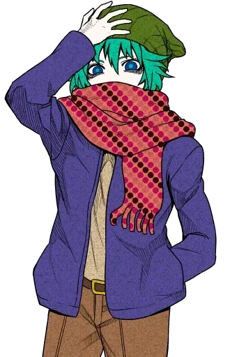 😐 Стикер «Shin Tsukimi» для Telegram