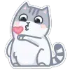😘 Эмодзи «shine #girl» для Telegram