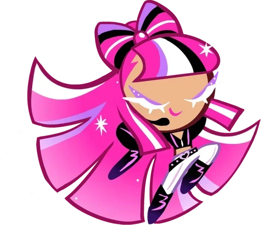 🎤 Стикер «Shining Glitter Cookie» для Telegram