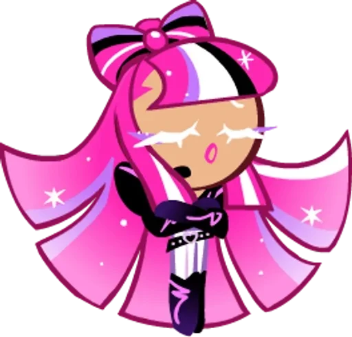 🎤 Стикер «Shining Glitter Cookie» для Telegram