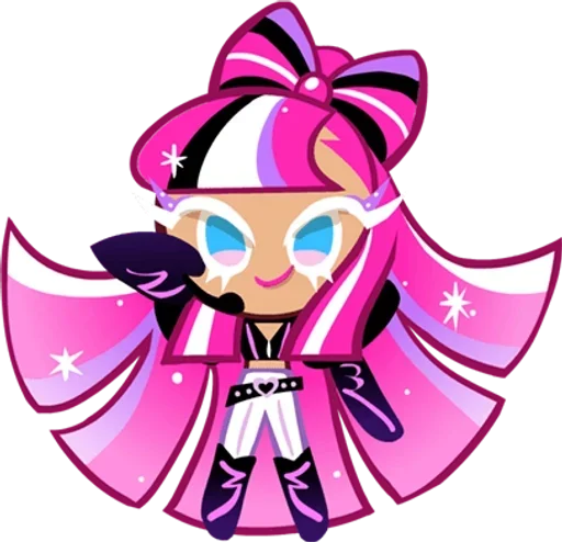 🎤 Стикер «Shining Glitter Cookie» для Telegram
