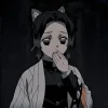 🫢 Эмодзи «Shinobu Kochou» для Telegram