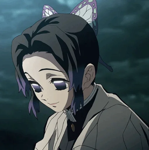 🦋 Стикер «胡蝶 しのぶ» для Telegram