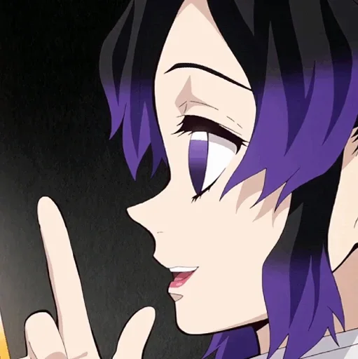 🦋 Стикер «胡蝶 しのぶ» для Telegram