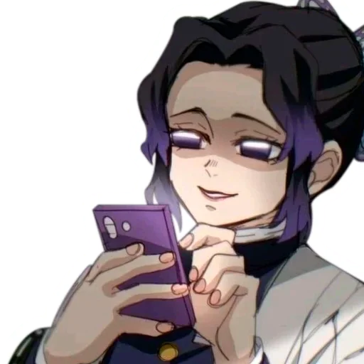 🌚 Стикер «Shinobu Kochou» для Telegram