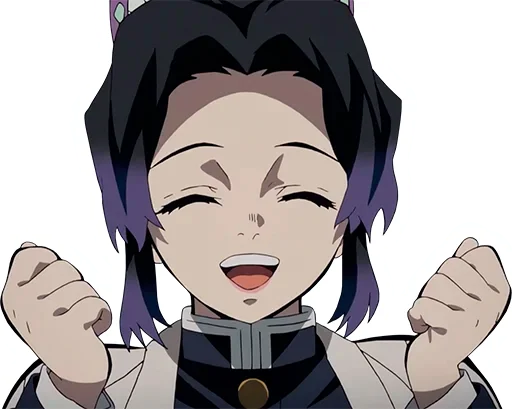 😊 Стикер «Shinobu Kochou» для Telegram