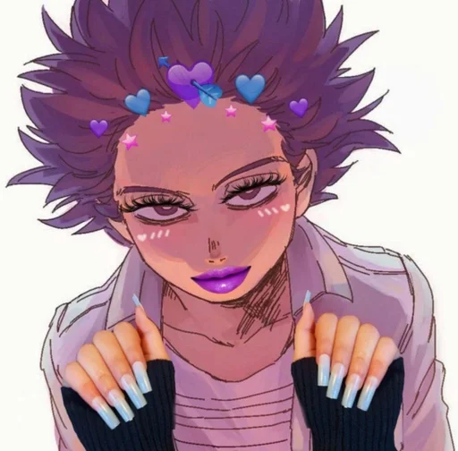 Стикерпак Hitoshi Shinso для Telegram — скачать