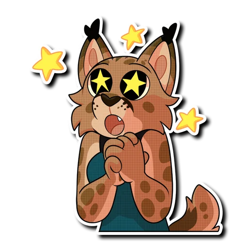 🤩 Стикер «Shio» для Telegram