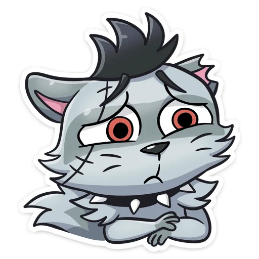🥺 Стикер «Енот Шип без надписей» для Telegram