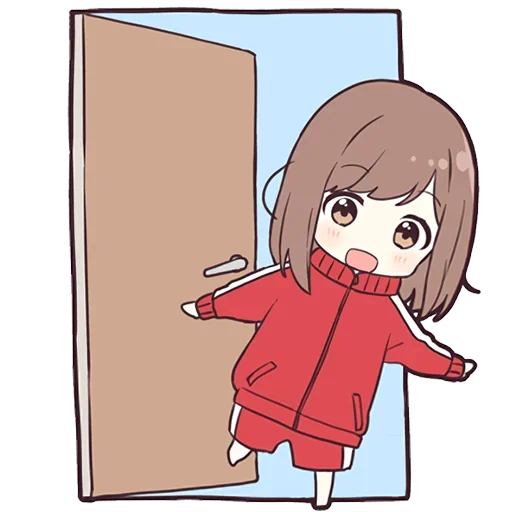 🚪 Стикер «Широ тян» для Telegram