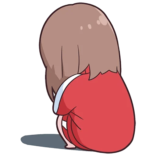 😞 Стикер «Широ тян» для Telegram