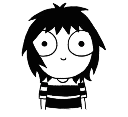 Стикерпак Wide-eyed для Telegram — скачать