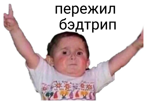 😭 Стикер «Shizoterika» для Telegram