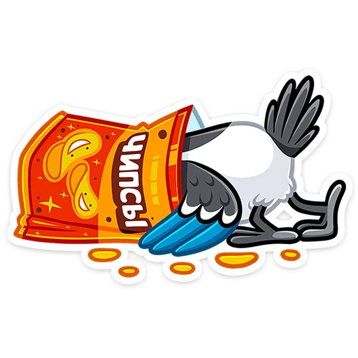 🍿 Стикер «Шкет без надписей» для Telegram
