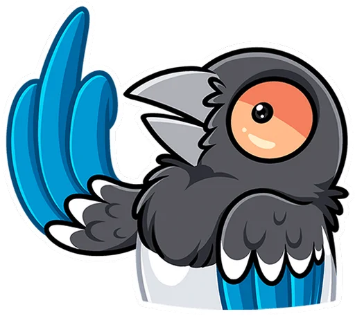 🖕 Стикер «Шкет без надписей» для Telegram