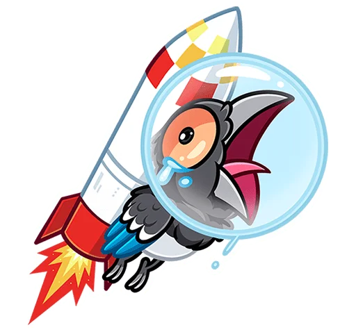 😱 Стикер «Шкет без надписей» для Telegram