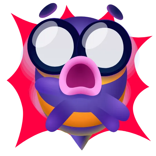 🤩 Эмодзи «Шмель Макс» для Telegram