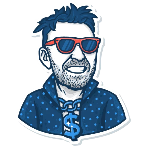 Стикерпак Shnurov is для Telegram — скачать