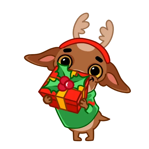🎁 Стикер «Шоколадик» для Telegram