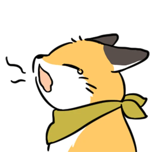 🥱 Стикер «short-legged fox v.2 //» для Telegram