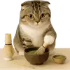 🍵 Эмодзи «Шотландский кот» для Telegram
