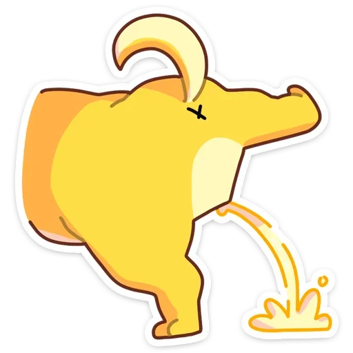 🚽 Стикер «Шпинат» для Telegram