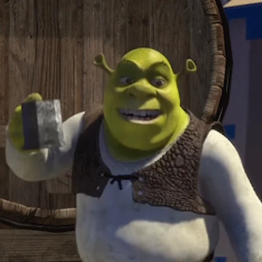 🍺 Стикер «Шрек / Shrek» для Telegram