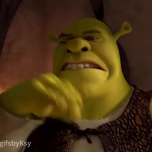 🤢 Стикер «Шрек / Shrek» для Telegram