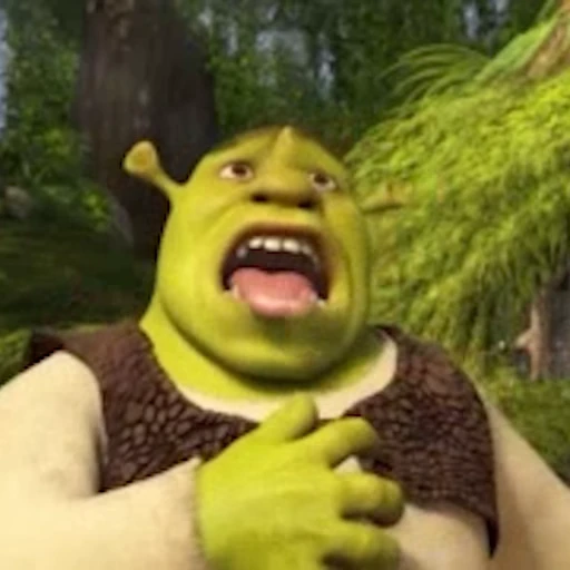 😵 Стикер «Шрек / Shrek» для Telegram