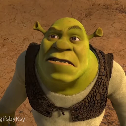 😒 Стикер «Шрек / Shrek» для Telegram