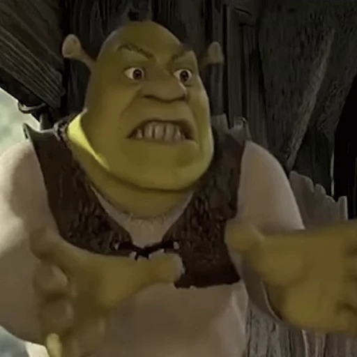 😡 Стикер «Шрек / Shrek» для Telegram