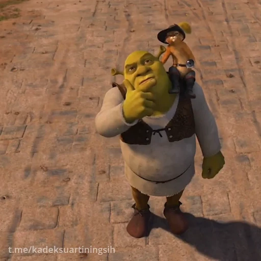 🤔 Стикер «Шрек / Shrek» для Telegram
