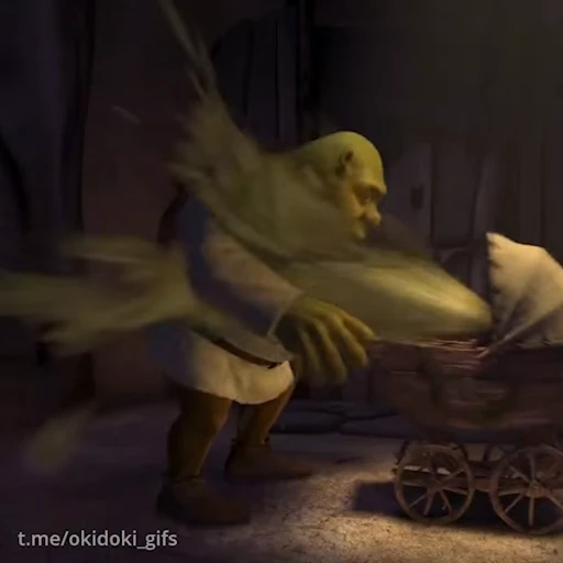 🤮 Стикер «Шрек / Shrek» для Telegram