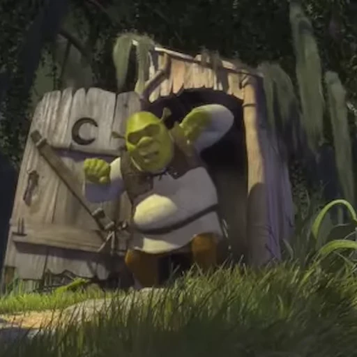 🚾 Стикер «Шрек / Shrek» для Telegram