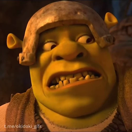 😨 Стикер «Шрек / Shrek» для Telegram