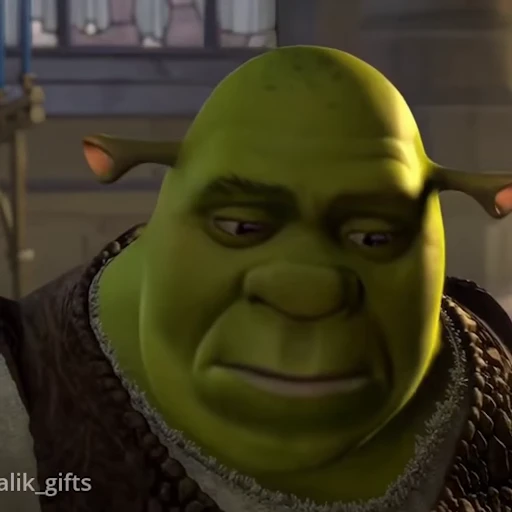 😣 Стикер «Шрек / Shrek» для Telegram