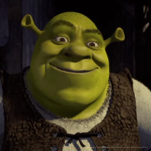 😏 Стикер «Шрек / Shrek» для Telegram