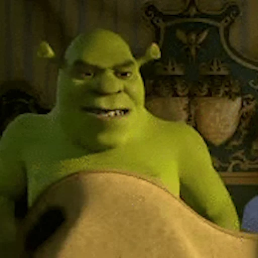 🛌 Стикер «Шрек / Shrek» для Telegram