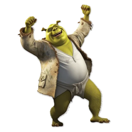 🕺 Стикер «Shrek» для Telegram