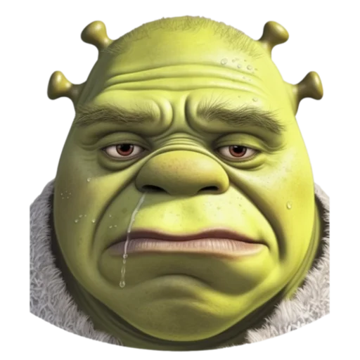 😔 Стикер «Shrek» для Telegram